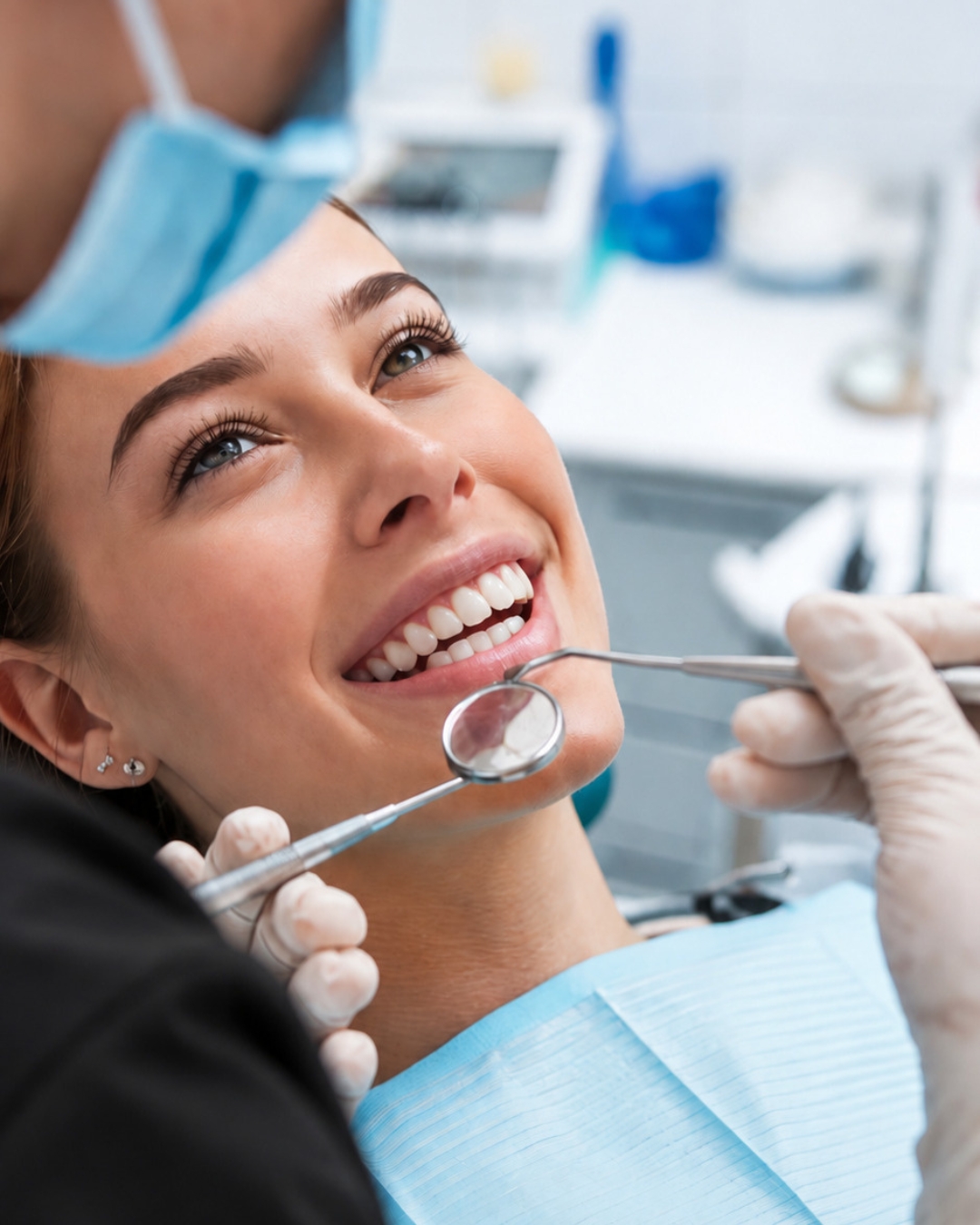 Dentista de Low Clínicas Dentales en la sala de tratamiento